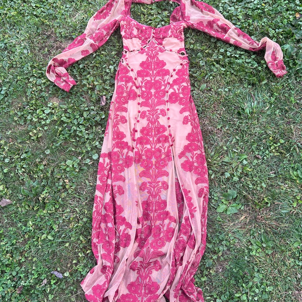 For Love And Lemons falls Temecula dress